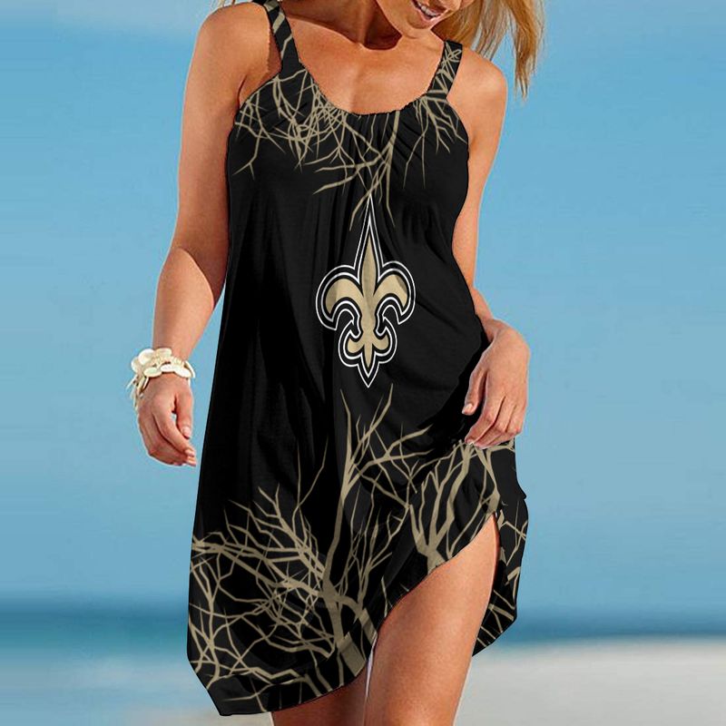 Stocktee New Orleans Saints Tree Pattern Limited Edition Summer Beach ...