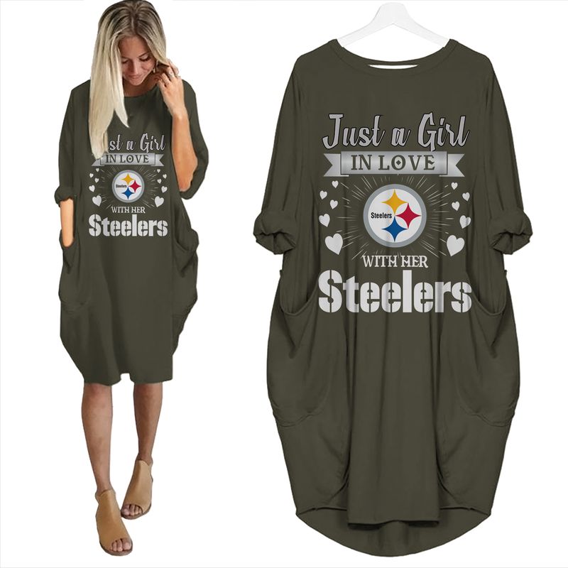 Stocktee Pittsburgh Steelers Just a Girl in love with Limited 6 colors ...