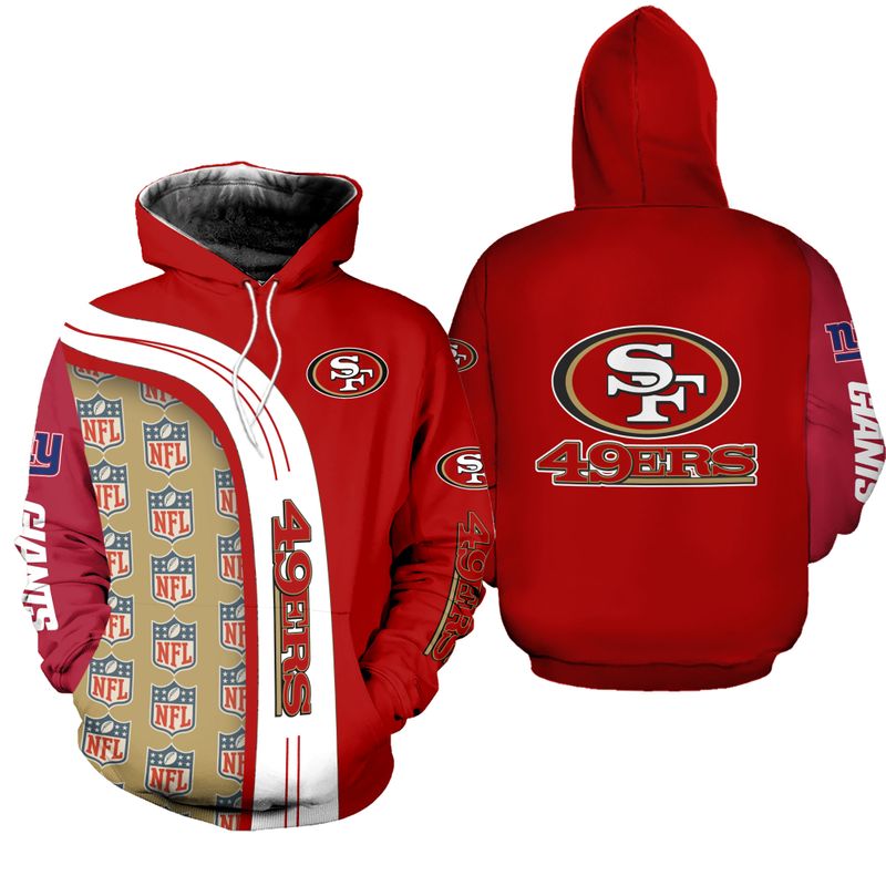 Stocktee San Francisco 49ers Limited Edition All Over Print Hoodie ...