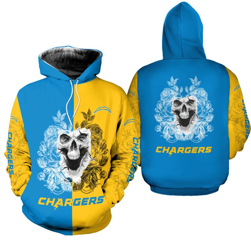 Stocktee Los Angeles Chargers Limited Edition All Over Print Hoodie ...