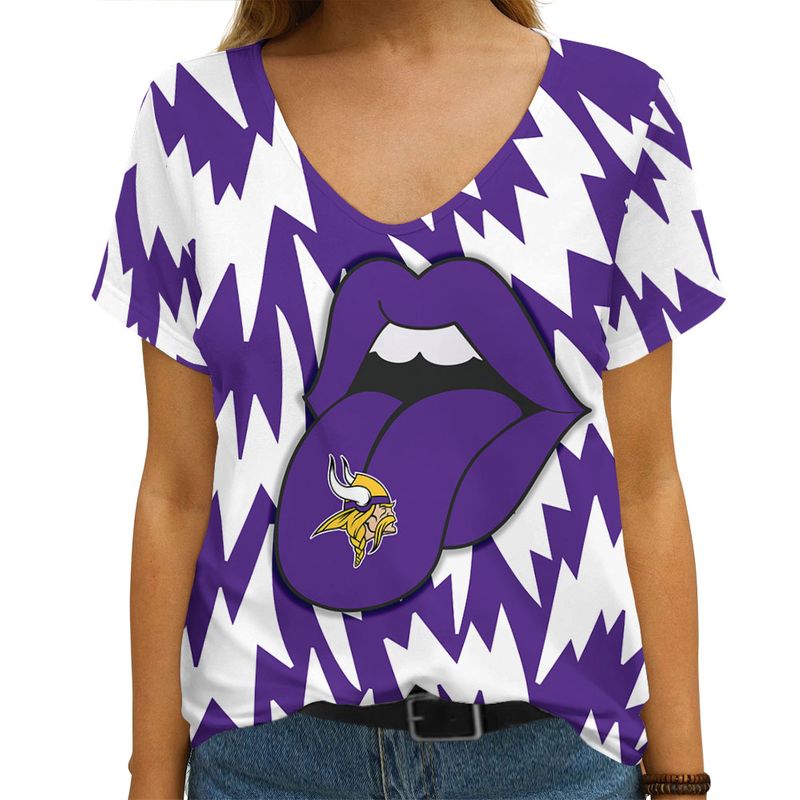 Stocktee Minnesota Vikings Limited Edition Summer Collection Women V ...