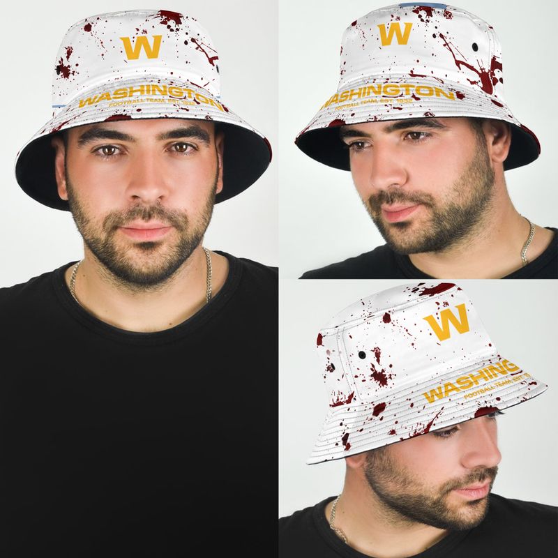 washington football bucket hat