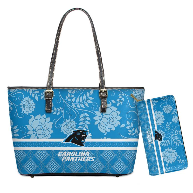 Stocktee Carolina Panthers Flowers Design Limited Edition Tote Bag and ...
