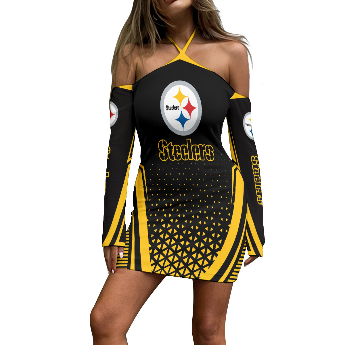 Pittsburgh Steelers Limited Edition Summer All Over Print Women s 