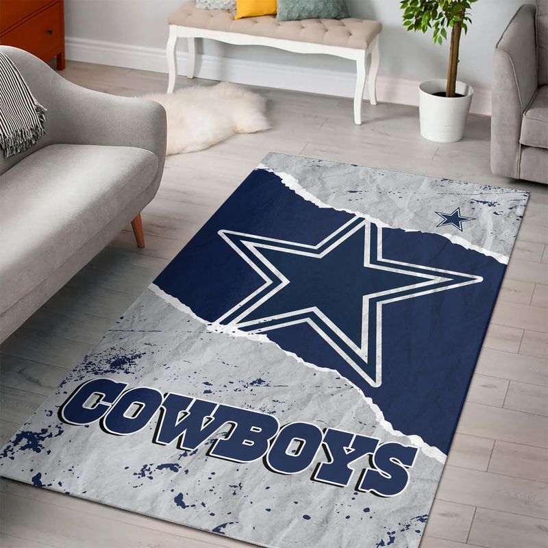 Stocktee Dallas Cowboys The Coolest Halloween Limited Edition High Quality Area Rug Size S M L NEW049601