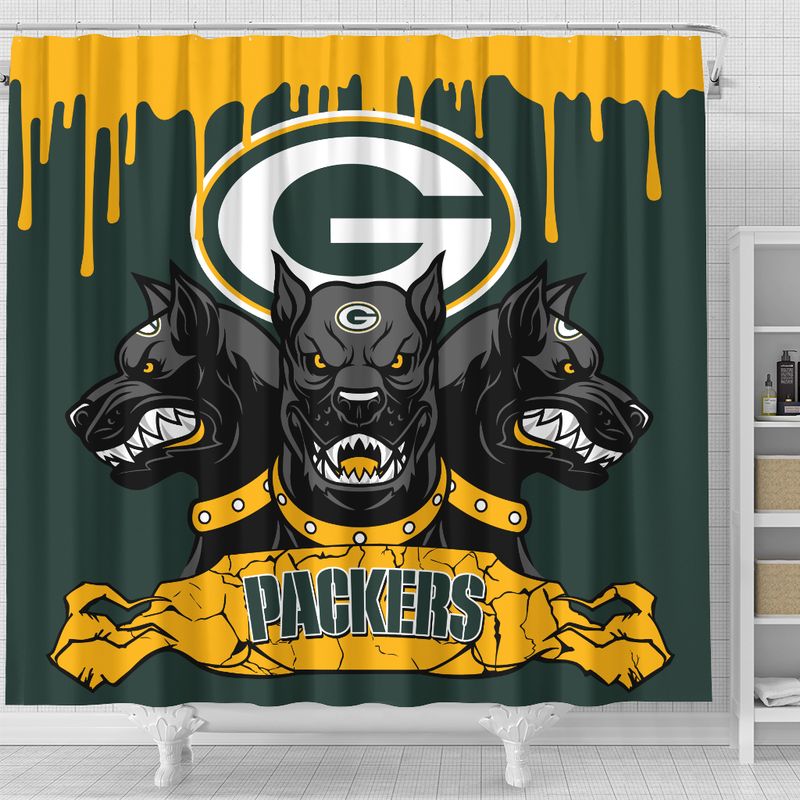 Stocktee Green Bay Packers Cerberus Pattern Halloween Limited Edition