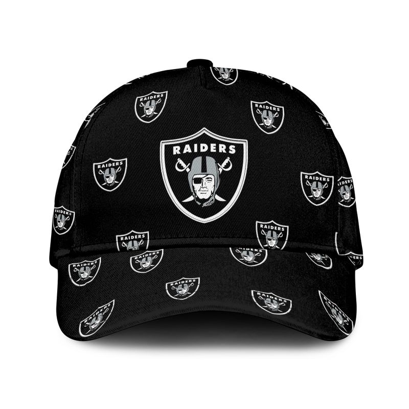 Stocktee Las Vegas Raiders Print Patterns Allover Print Classic Cap