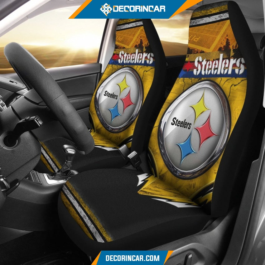 Pittsburgh Steelers NFL Limited Edition Car Seat Covers GTS008285