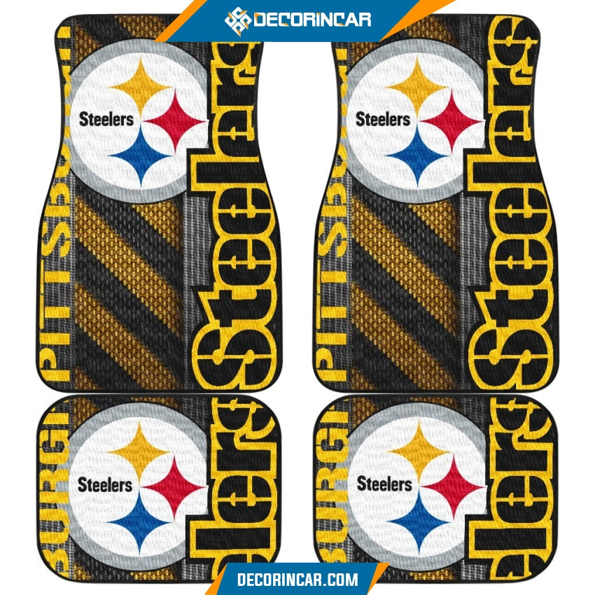 Pittsburgh Steelers NFL Limited Edition Car Floor Mats GTS005856