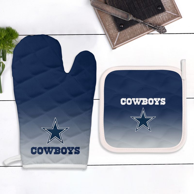 Stocktee Dallas Cowboys Limited Edition Combo Oven mitts and Pot-Holder NEW067301