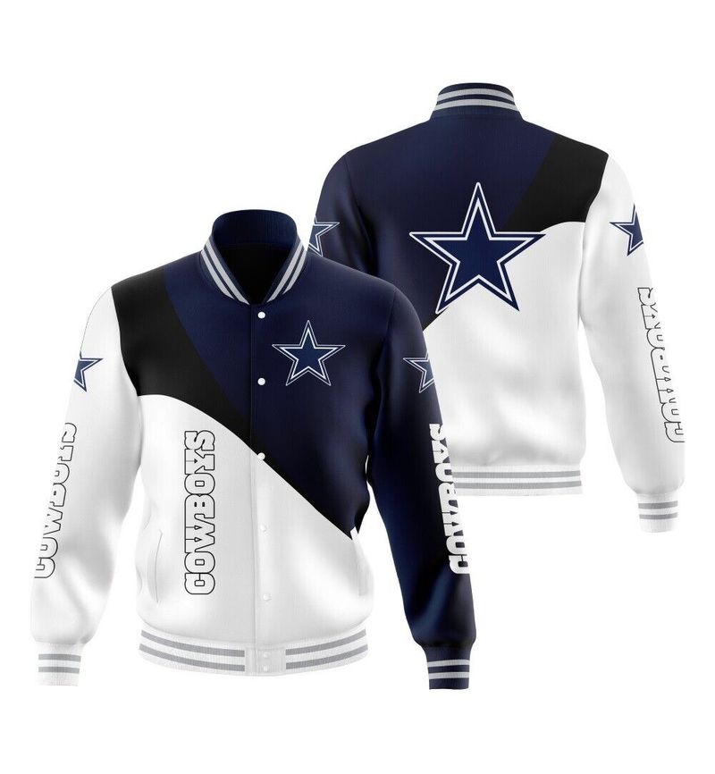 Stocktee Dallas Cowboys Color Team Limited Edition Baseball Jacket ...