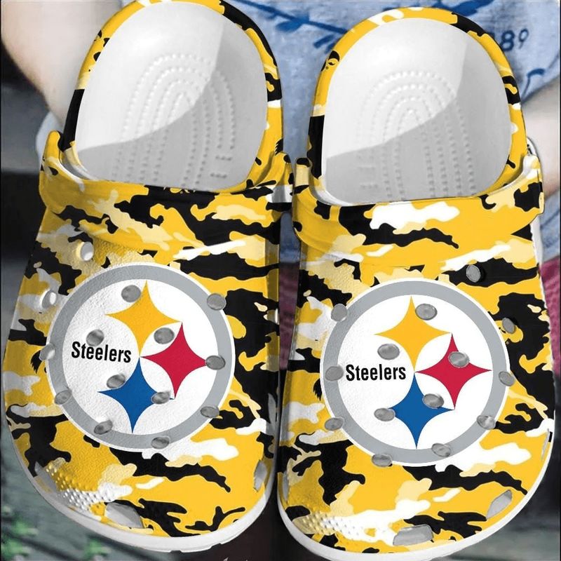 Stocktee Pittsburgh Steelers Clogs Shoes For Adults and Kids - Kid ...