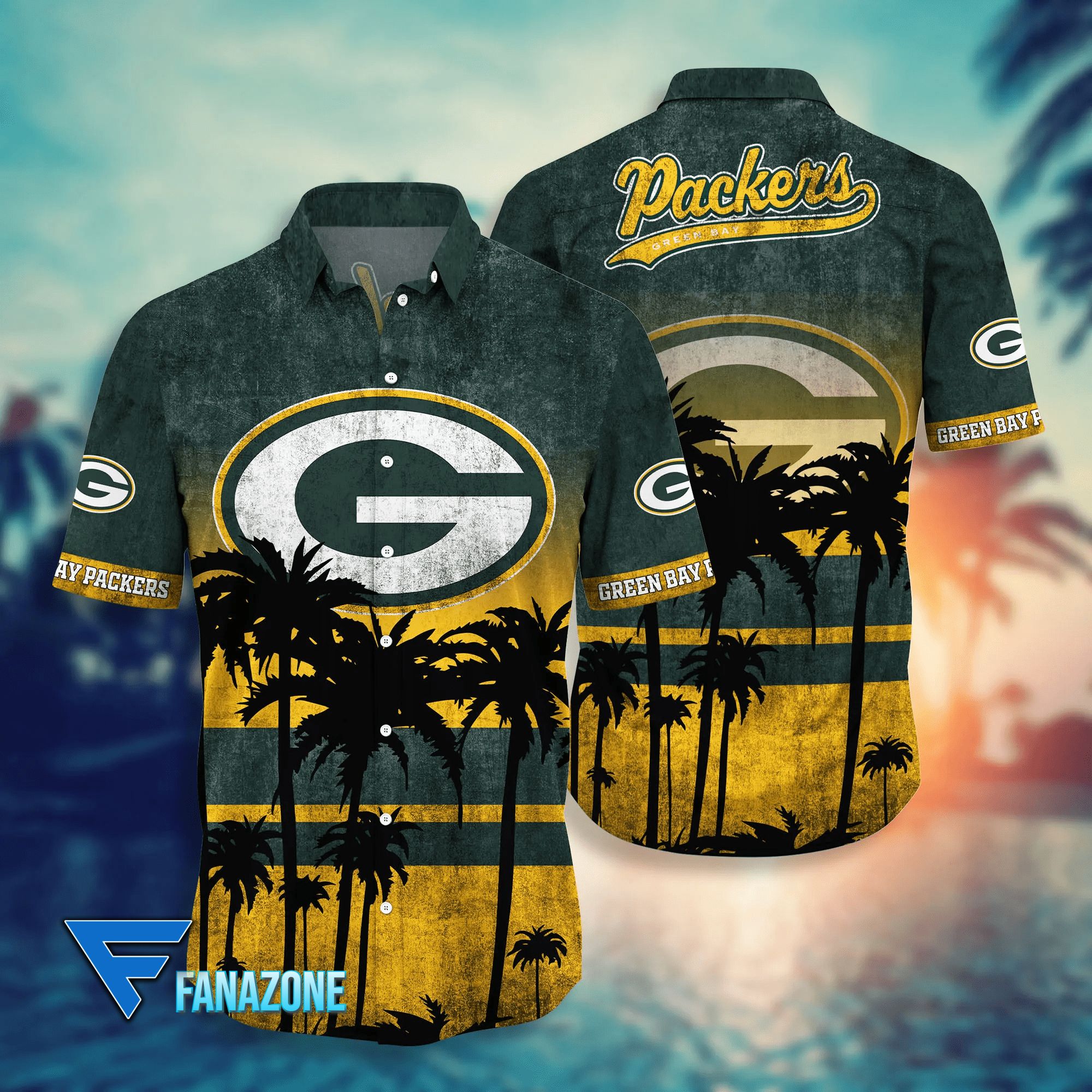 New Green Bay Packers Nfl Customized Summer Leobees 3D Awesome Hawaiian  Shirt - Limotees