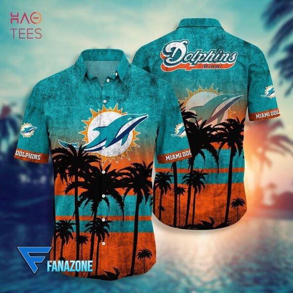 Miami Dolphins Palm Trees Pattern Hot Summer Collection Hawaiian Shirt ...